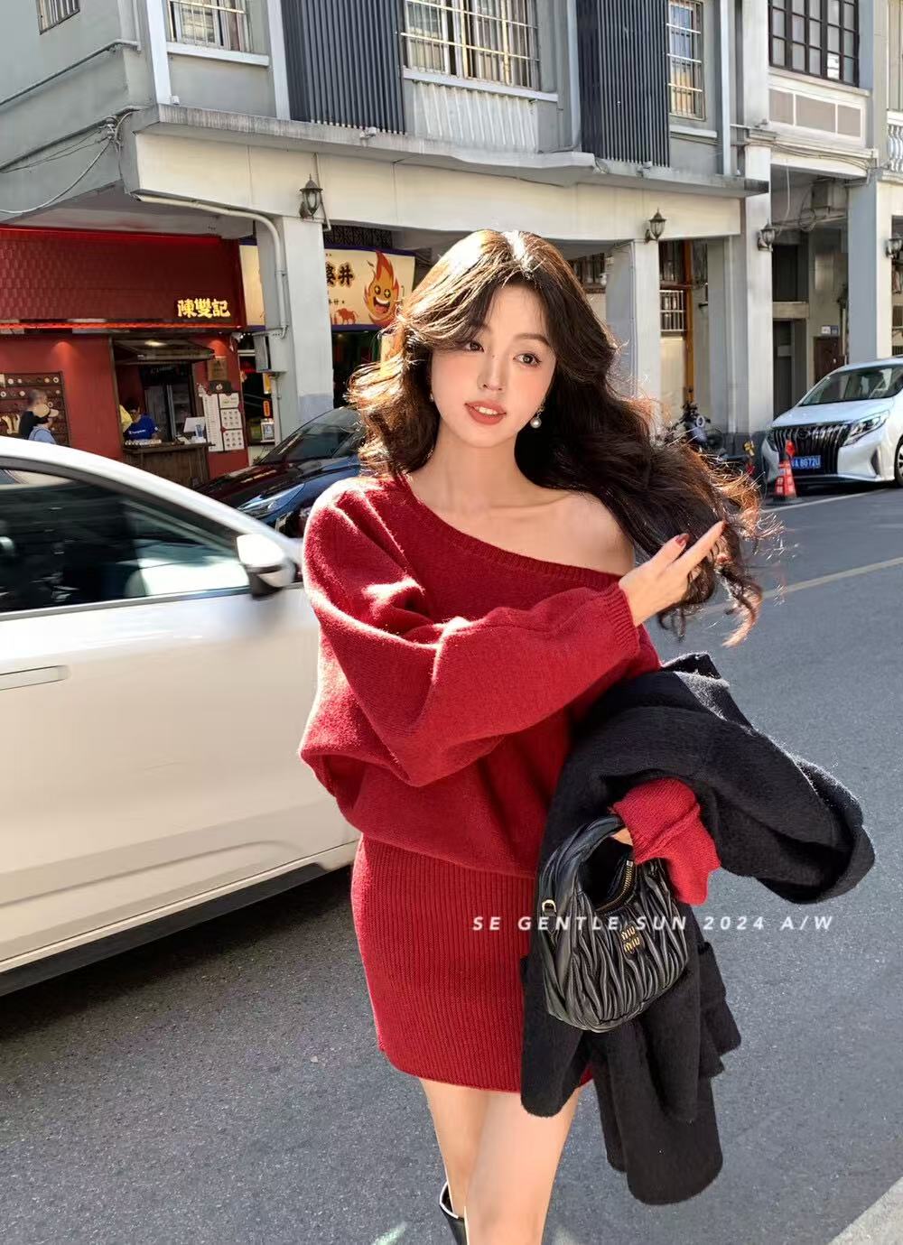Maple Wine Knit Set (WC00011B)