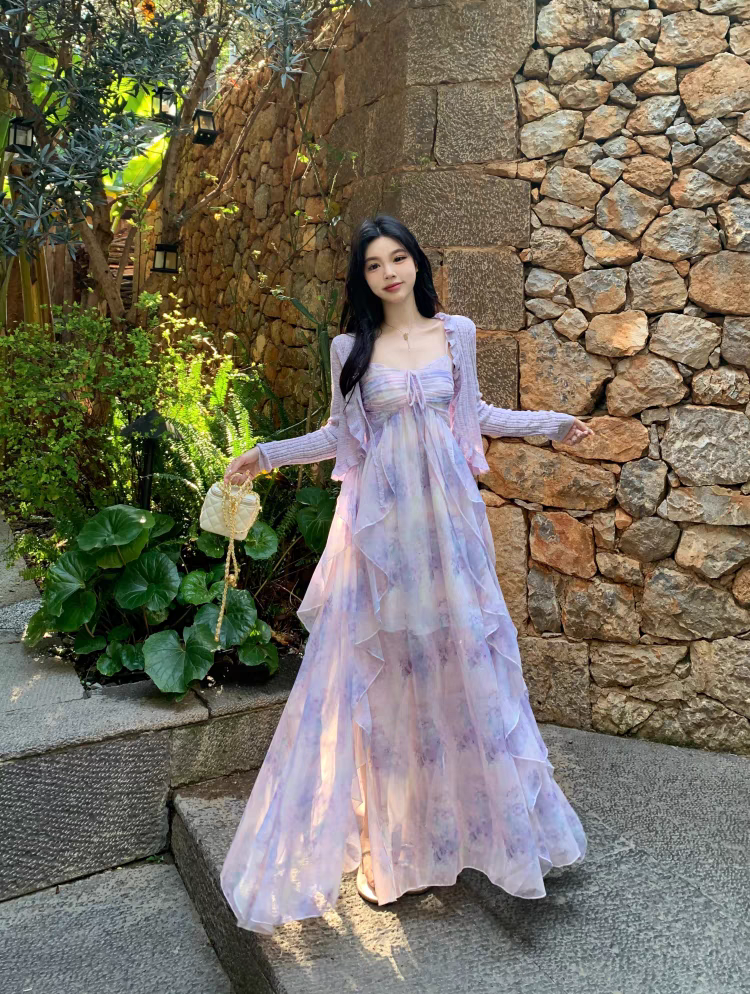 Rosa Ruffle Maxi Dress (WC000123A)