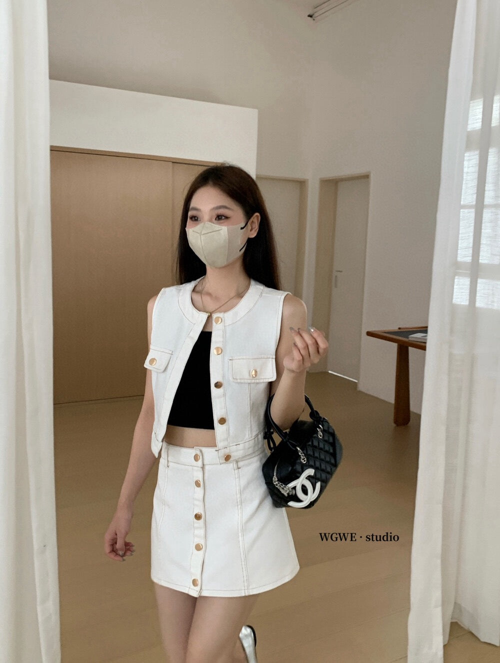 Noelle Utility Skirt Set (WC00138A)