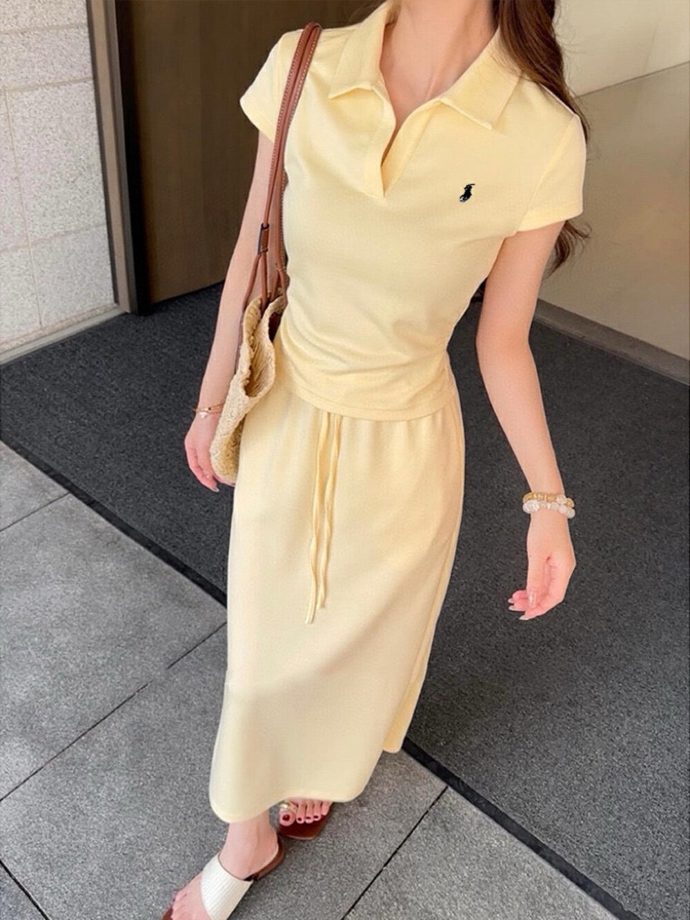 Riley Polo Skirt Set (WC00142A)