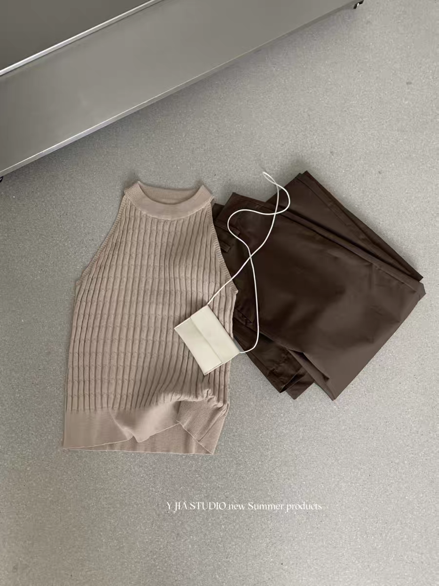 Mila Knit Halter Set (WC00155A)