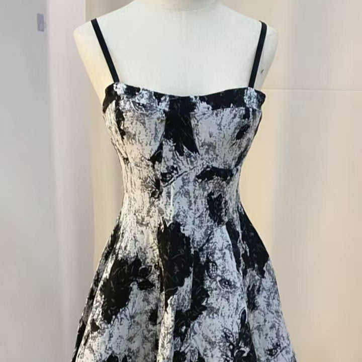 Luna Abstract Mini Dress (WC00174A)