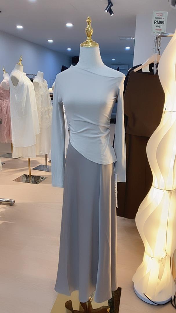 Aurélie Asymmetry Dress (WC00182A)