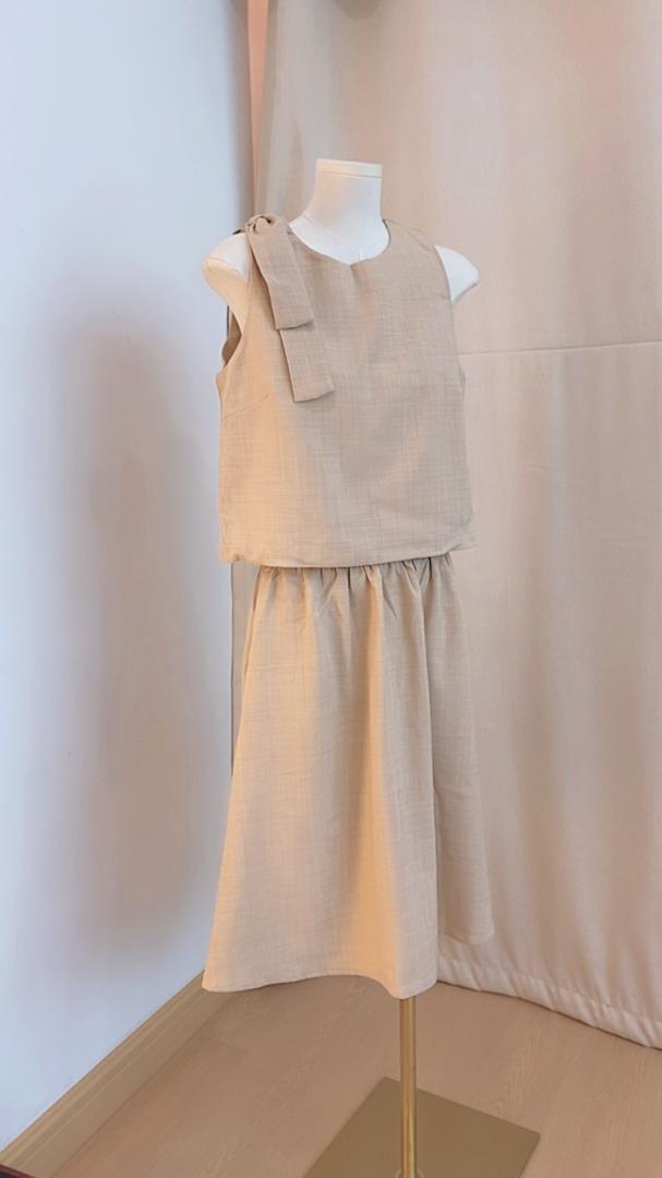 Luna Bow Linen Set (WC00200A)