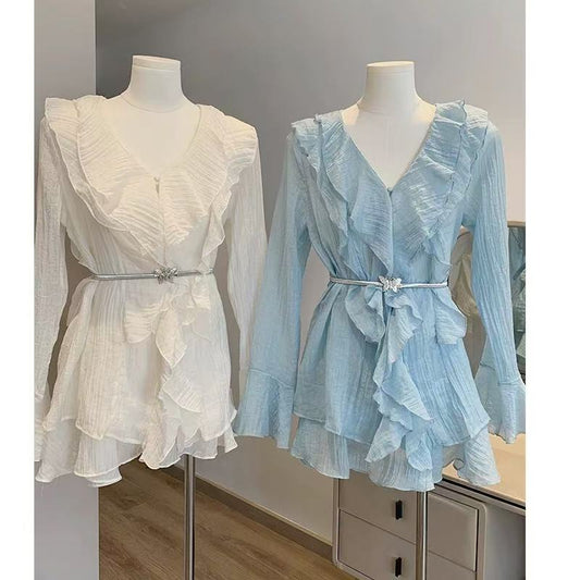 Celeste Flutter Blouse (WC00009B)