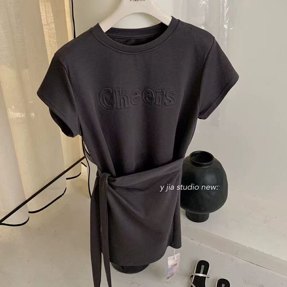 Cheers Belted Tee Dress (WC00010B)