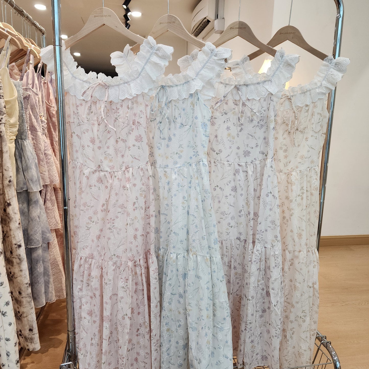 Rosalie Ruffle Dress (WC00105A)