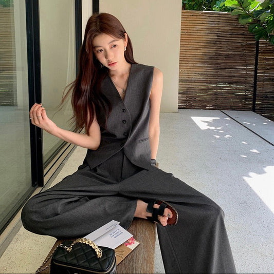 Vera Tailored Vest Set (WC00133A)