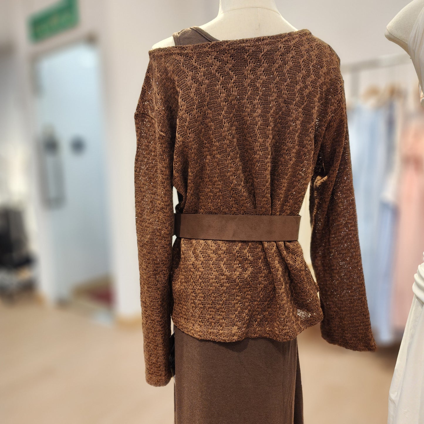 Harper Knit Belted Set (WC00167A)