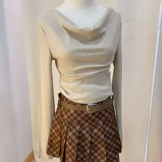 Chloe Drape Knit Set (WC00168A)