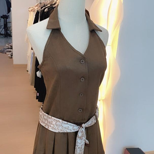 Camille Halter Dress (WC00180A)