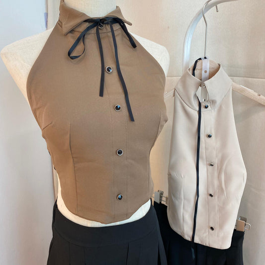 Noelle Button Halter Set (WC00193A)