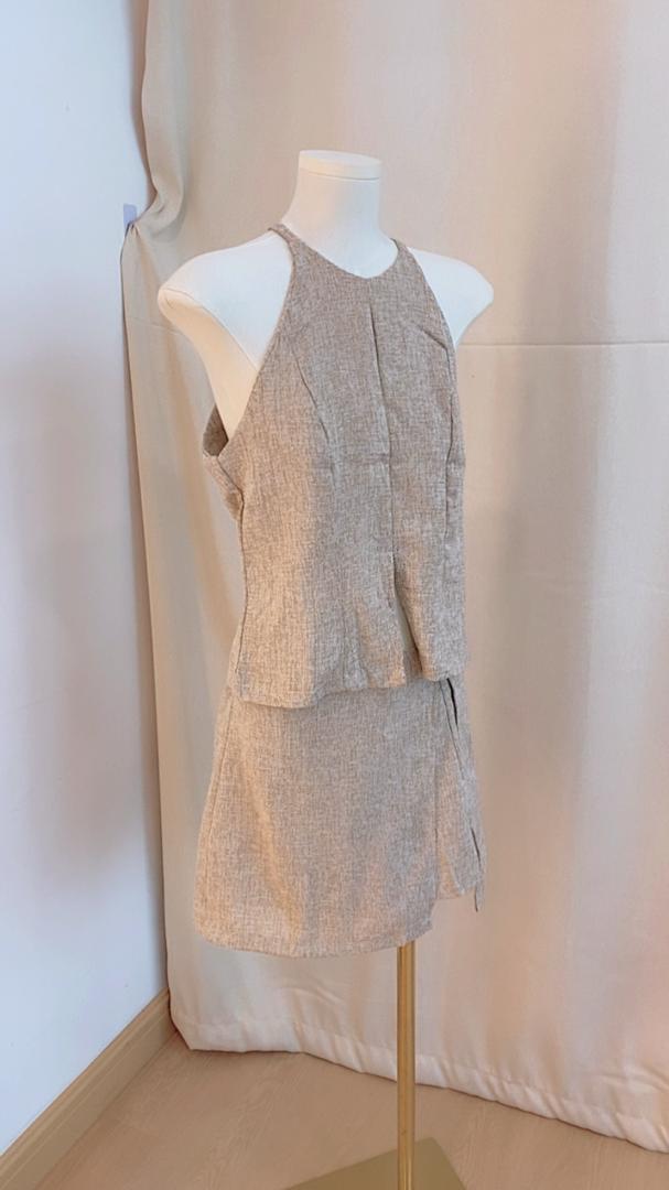 Mira Textured Halter Set (WC00201A)