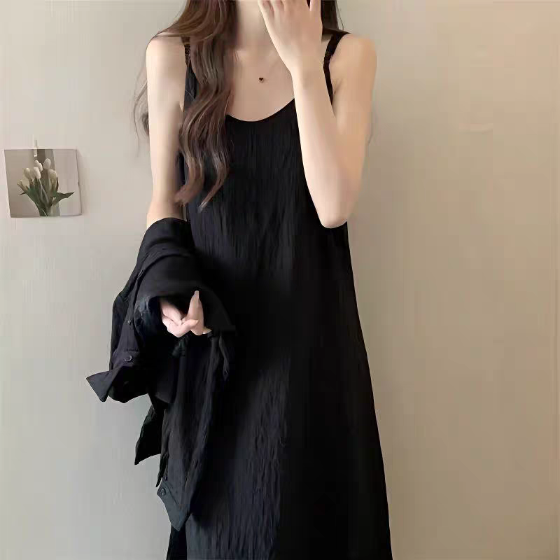 The Noir Slip Dress (WC00022B)