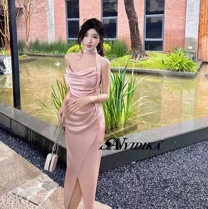 Sienna Satin Dress (WC00026A)