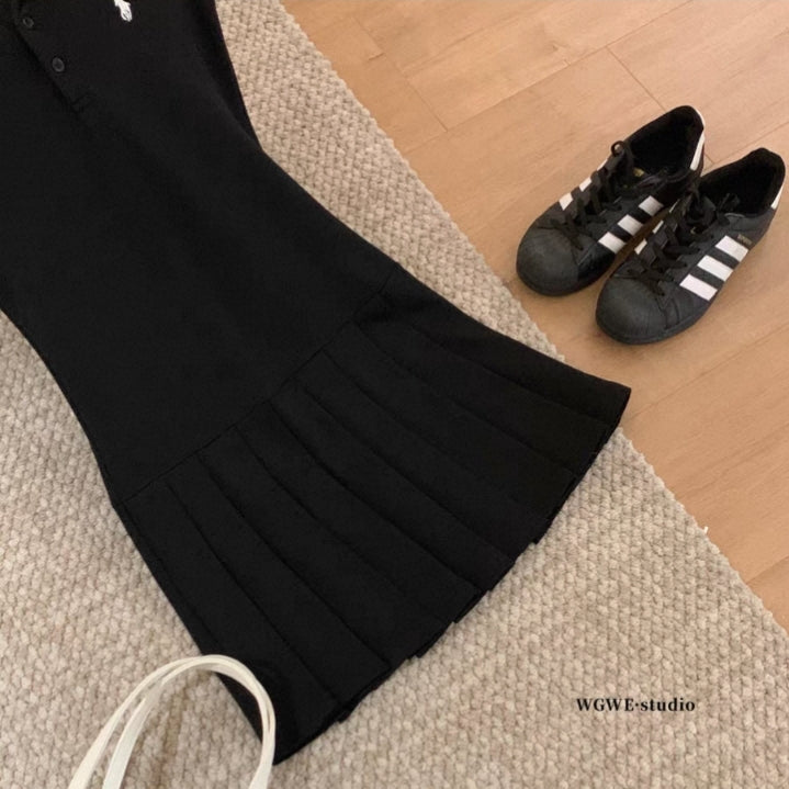 Lacey Pleated Dress (WC00039A)