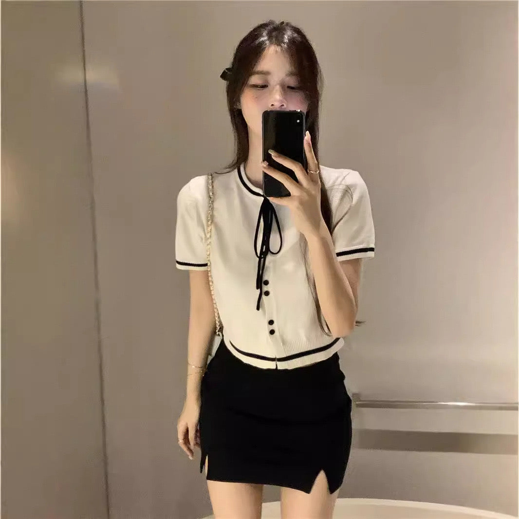 A00221 Héloïse Classy Chanel Top