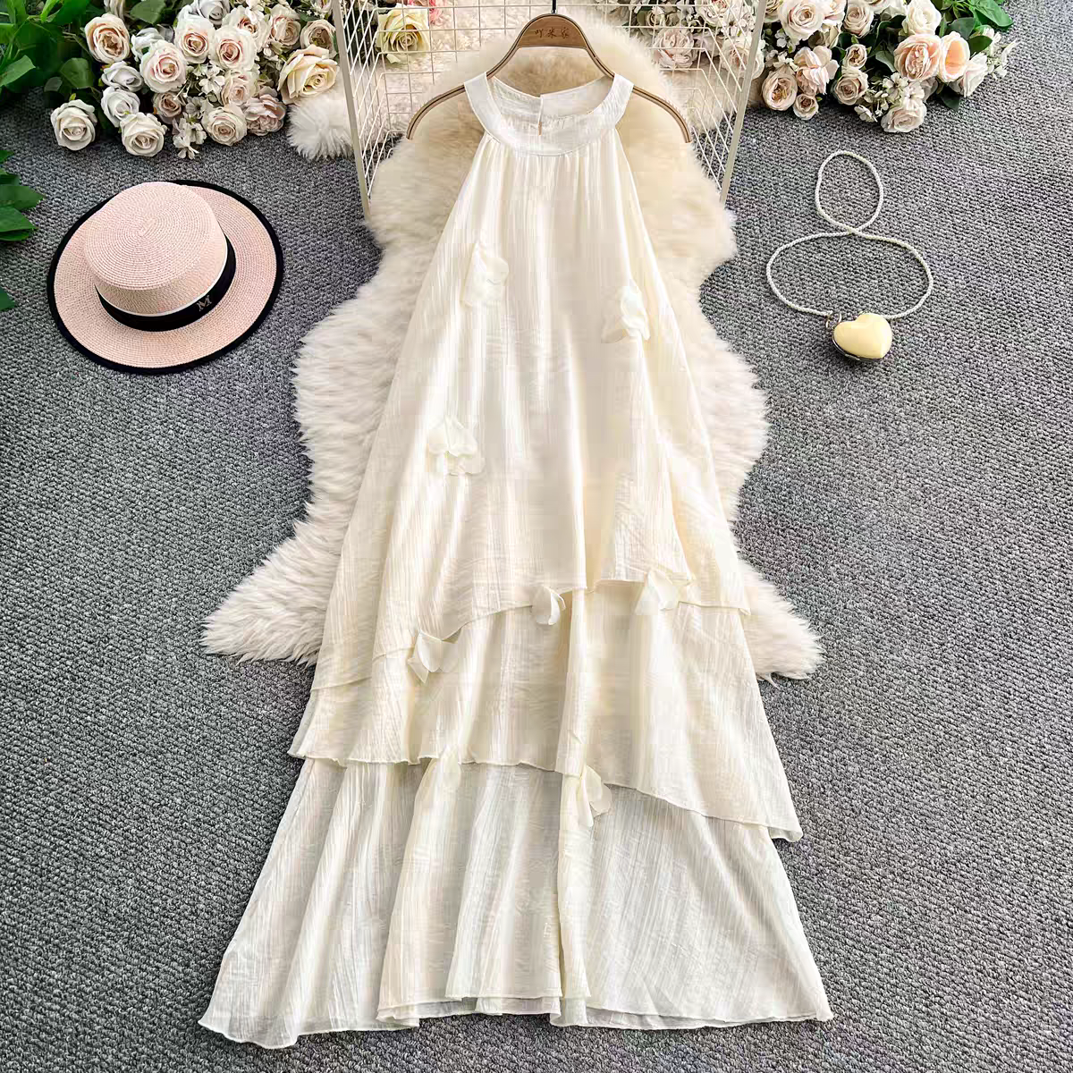 Roselle Tier Dress (WC00090A)
