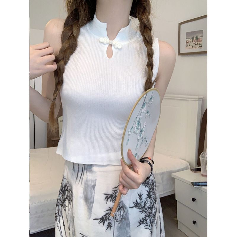 A00234 Fenella Traditional Sleeveless Top