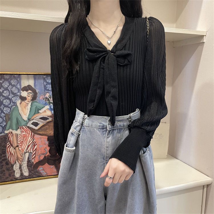 A00085 Zoe Ribbon Top